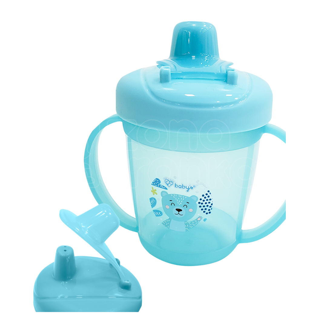 Taza con bog rígida antiderrames 7oz IMP
