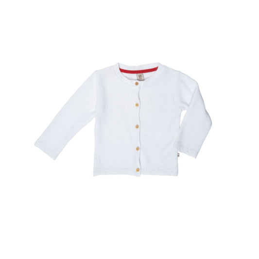 Saco Abierto De Cintura Detalle Blanco