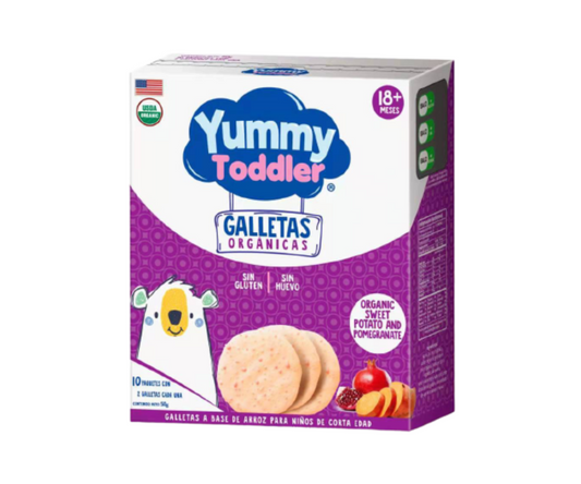 Toddler Galletas Organicas Yummy Baby