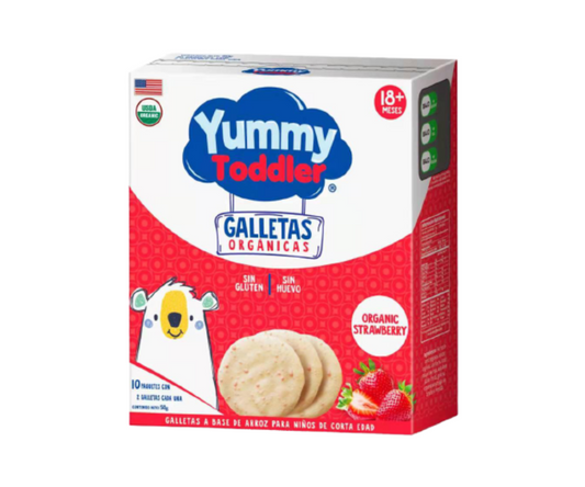 Toddler Galletas Organicas Yummy Baby
