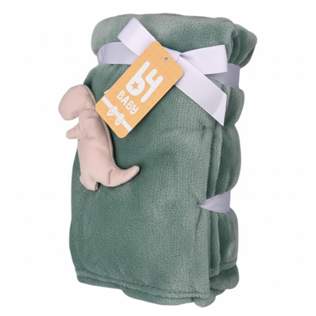 Cobija Con Diseño Dinosaurio B4 Baby |Verde