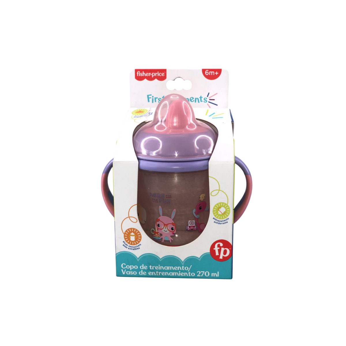 Vaso de Entrenamiento Con Boquilla 270ml