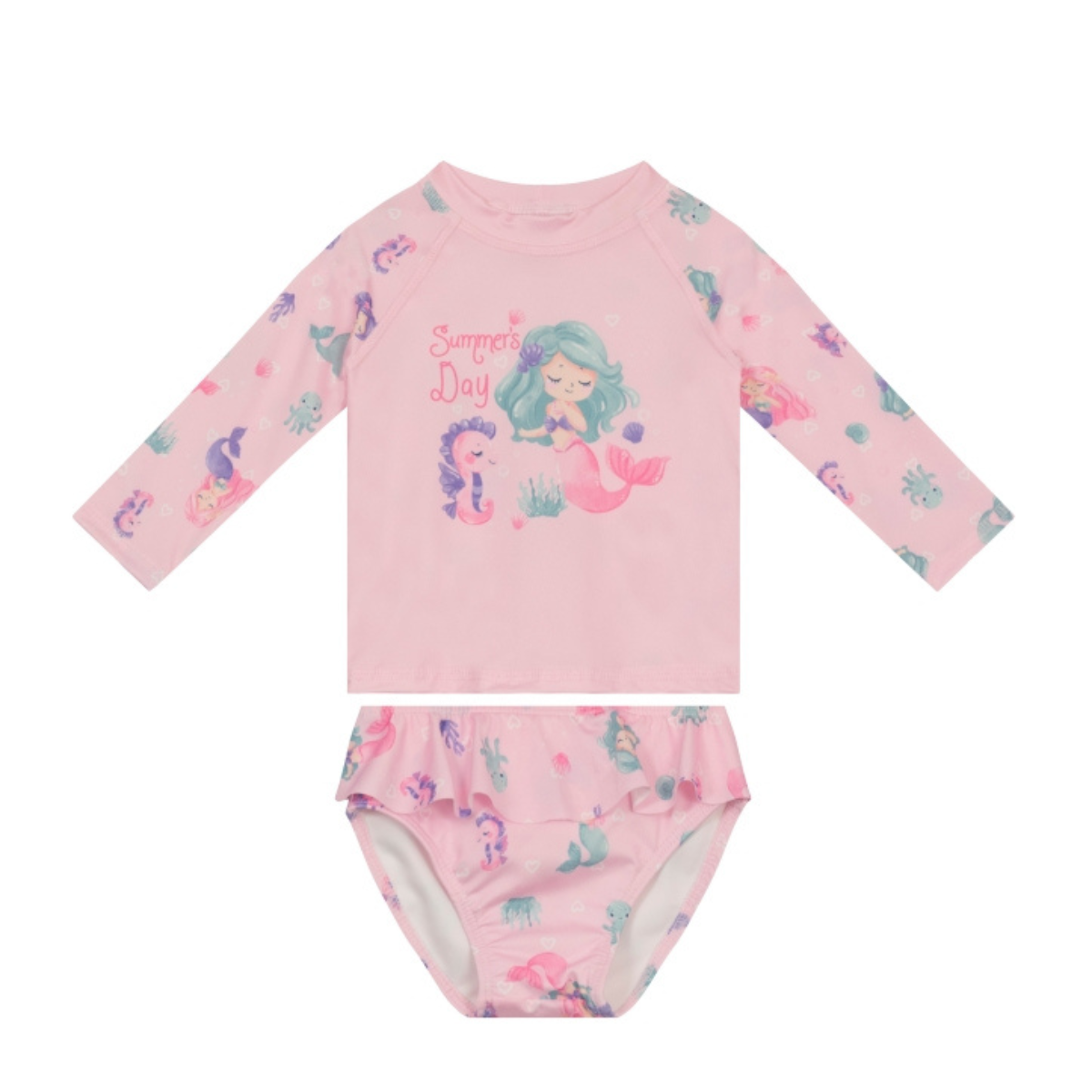 Traje de baño Blusa Y Braga Nena | Rosa Brandili