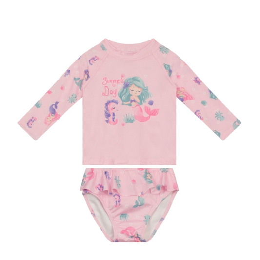 Traje de baño Blusa Y Braga Nena | Rosa Brandili