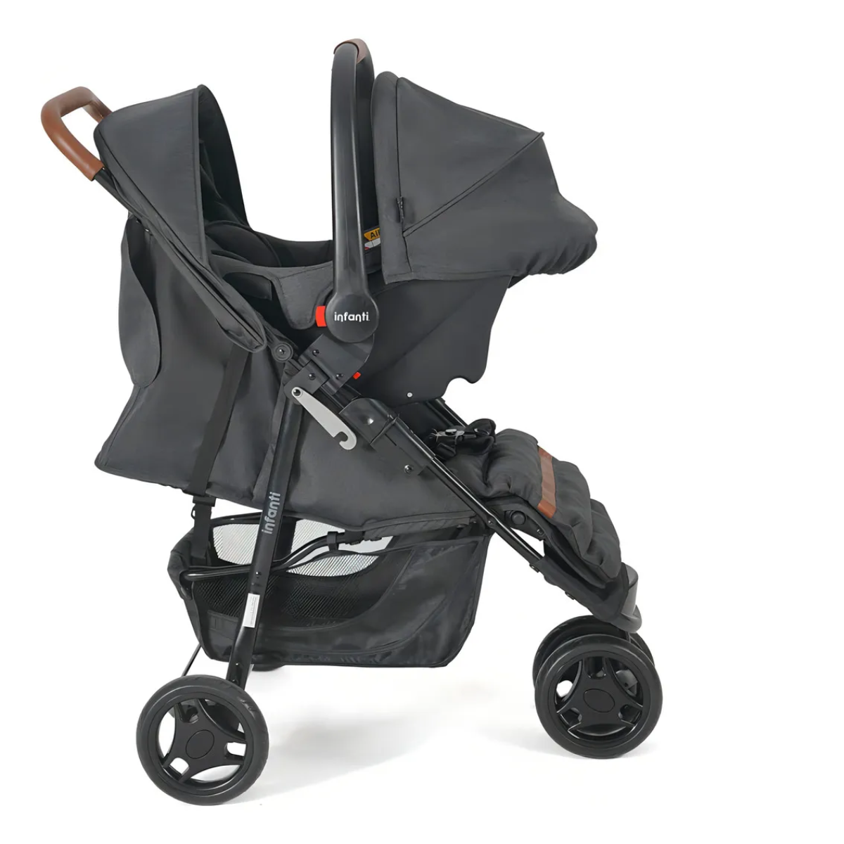 Coche 4 En 1 Deportivo | Negro Breeze Infanti