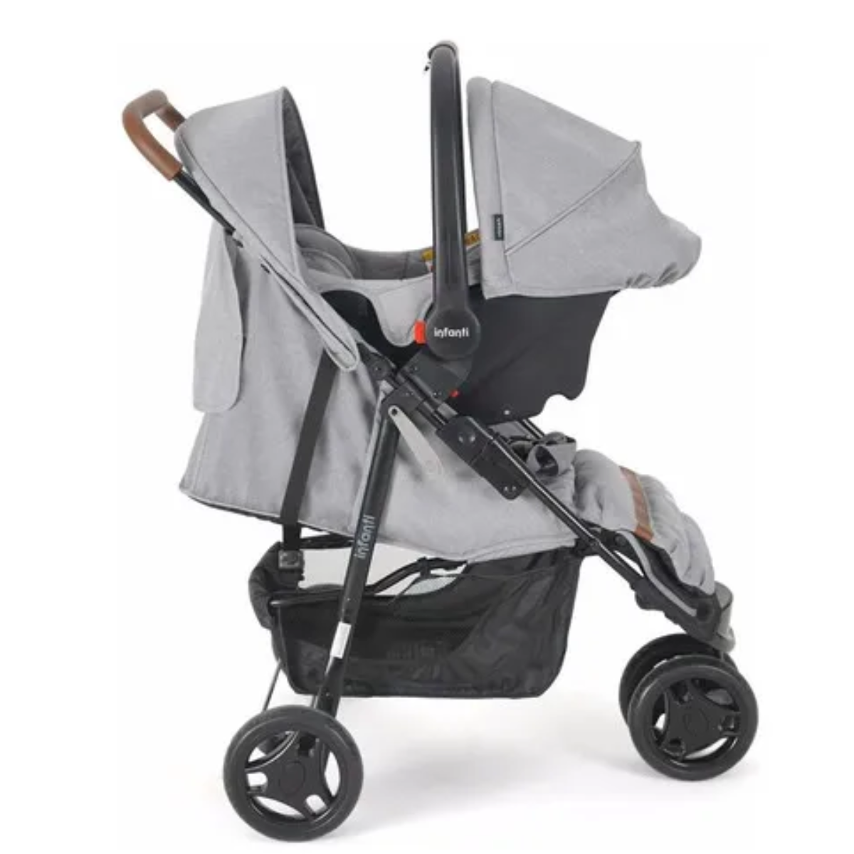 Coche 4 En 1 Deportivo | Gris Breeze Infanti