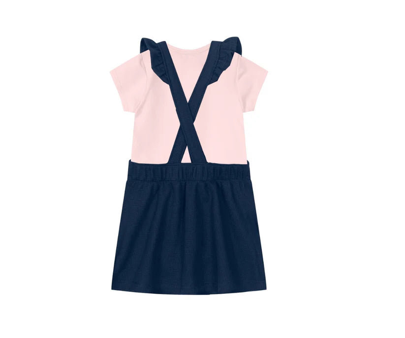 Conjunto Para Nenas Body Y Mini Vestido Mundi