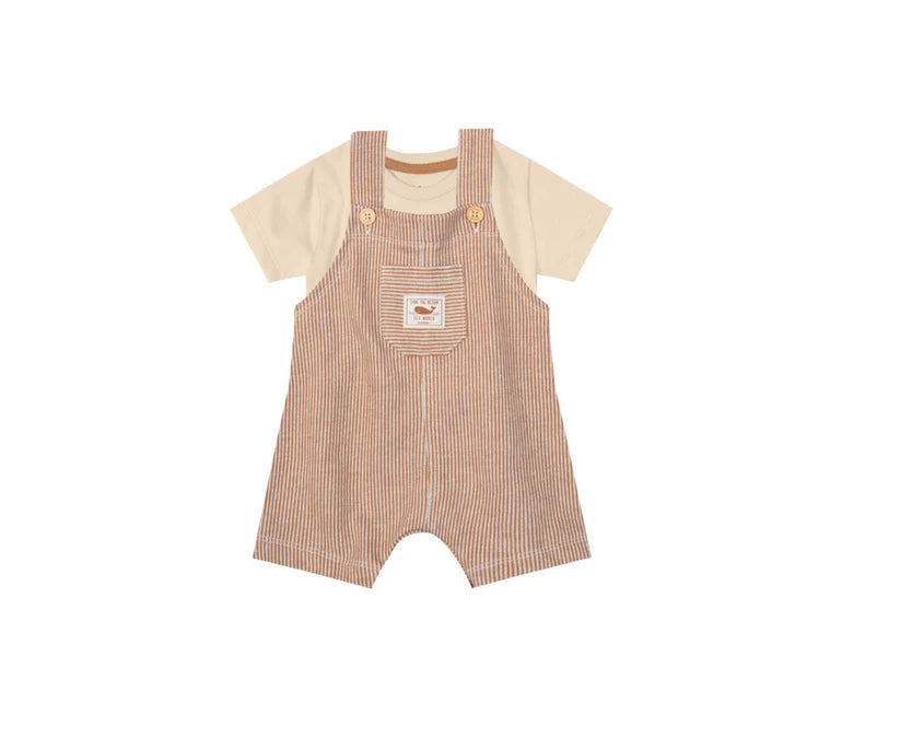 Conjunto Para Nenes Camiseta Y Jardinera Mundi