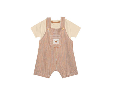 Conjunto Para Nenes Camiseta Y Jardinera Mundi