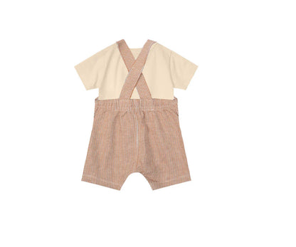 Conjunto Para Nenes Camiseta Y Jardinera Mundi