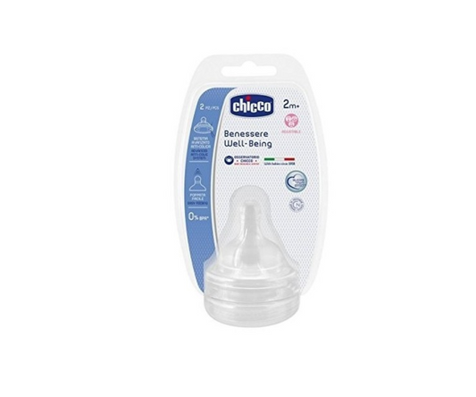 Tetinas silicon flujo variable x 2 CHICCO