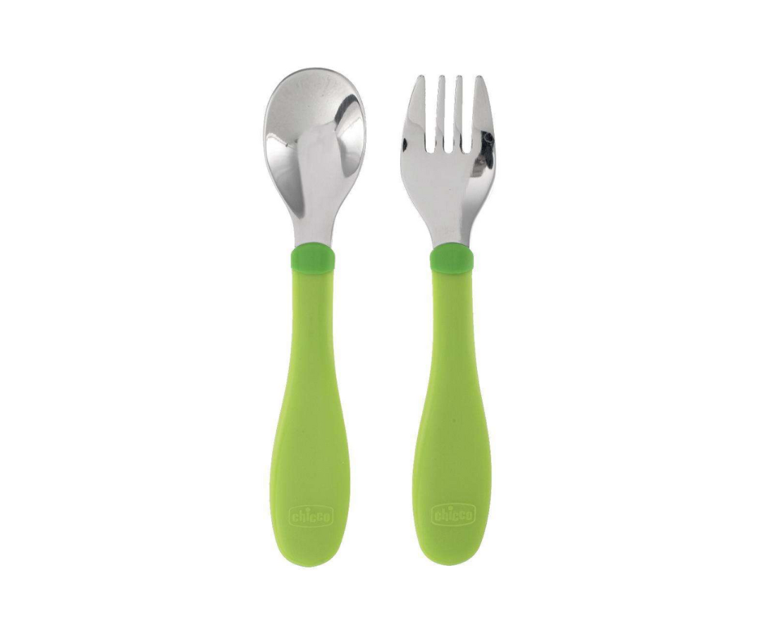 Cubiertos De Acero Inoxidable 18M Chicco