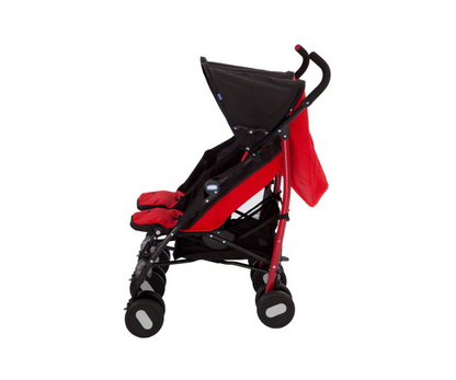 Coche Para Dos Bebes Echo Twin Garnet Chicco