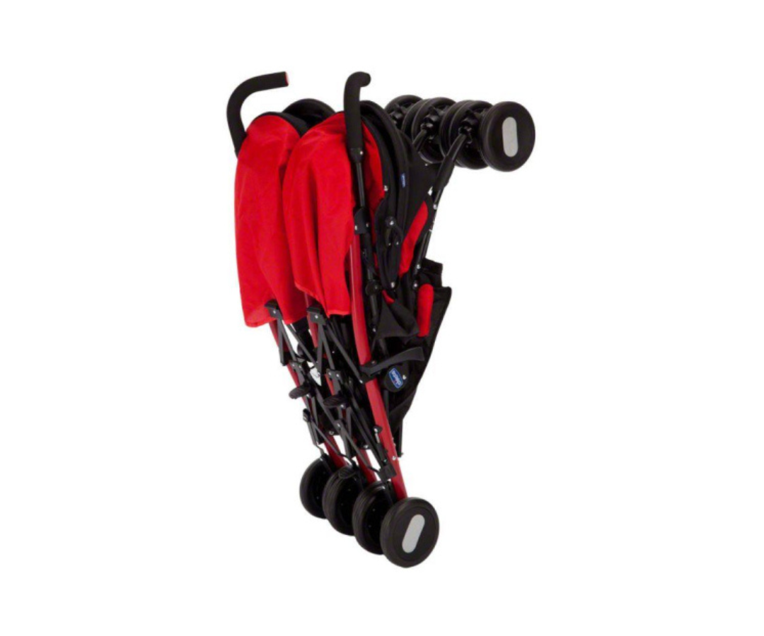 Coche Para Dos Bebes Echo Twin Garnet Chicco