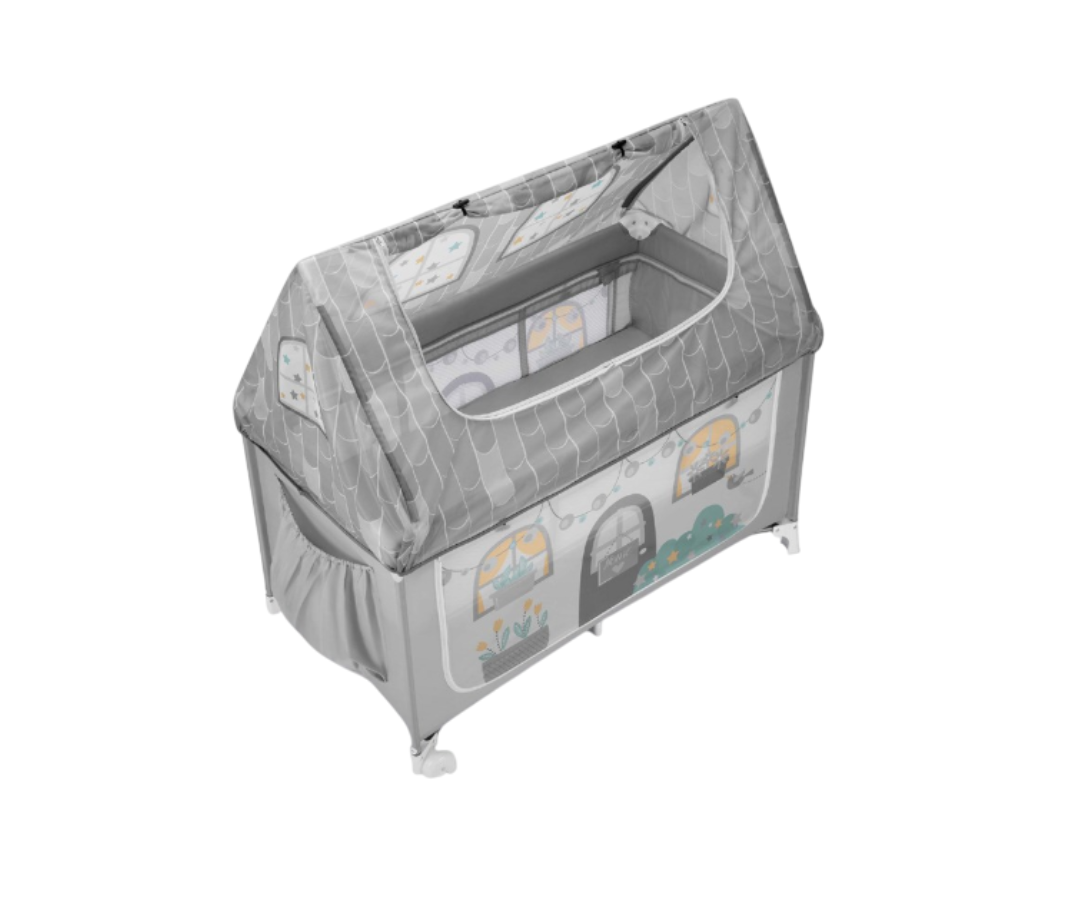 Corral Con Techo Gris Cam