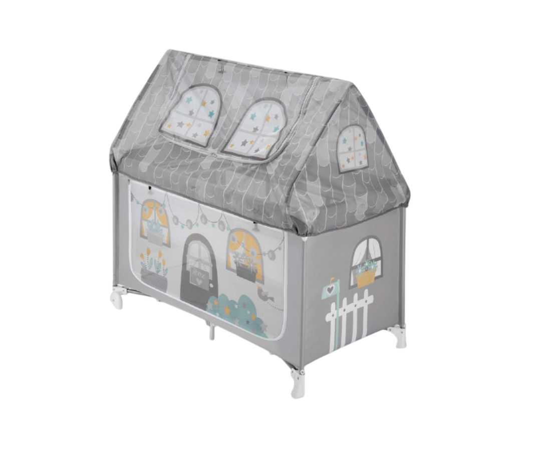 Corral Con Techo Gris Cam