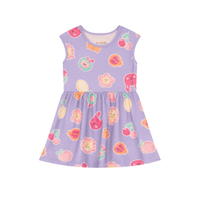 Vestido Nena Mix | Morado Brandili