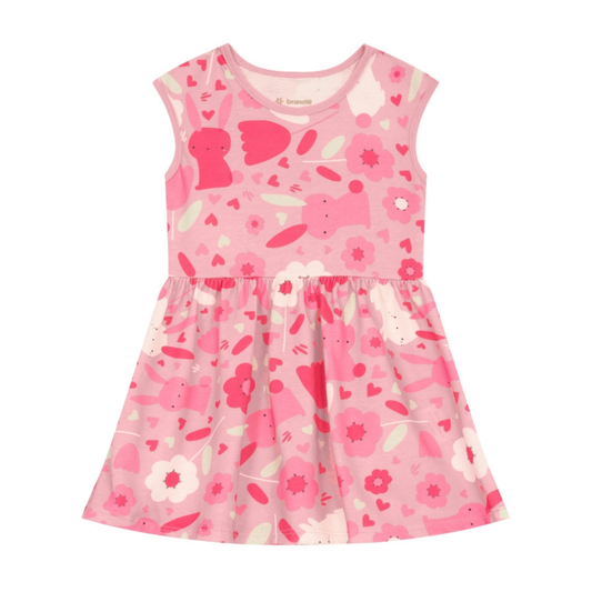 Vestido Nena Mix | Rosado Brandili