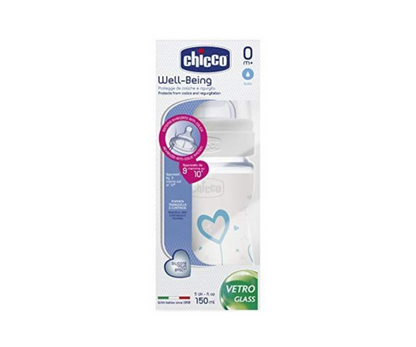 Biberón Decorado Wb Vidrio 150Ml Chicco