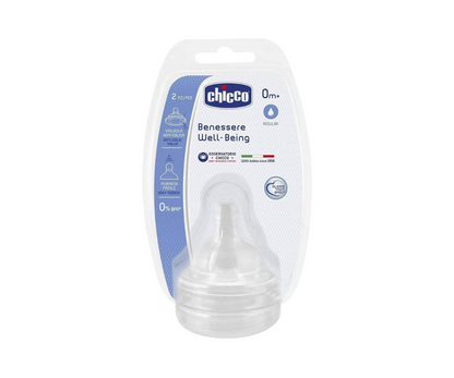 Tetinas Wb Silicon 0M X2 Chicco