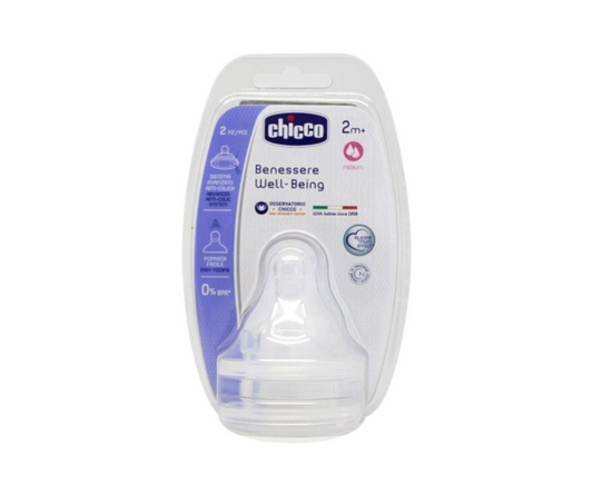 Tetinas Wb Silicon 2M Flujo Reg. X2 Chicco