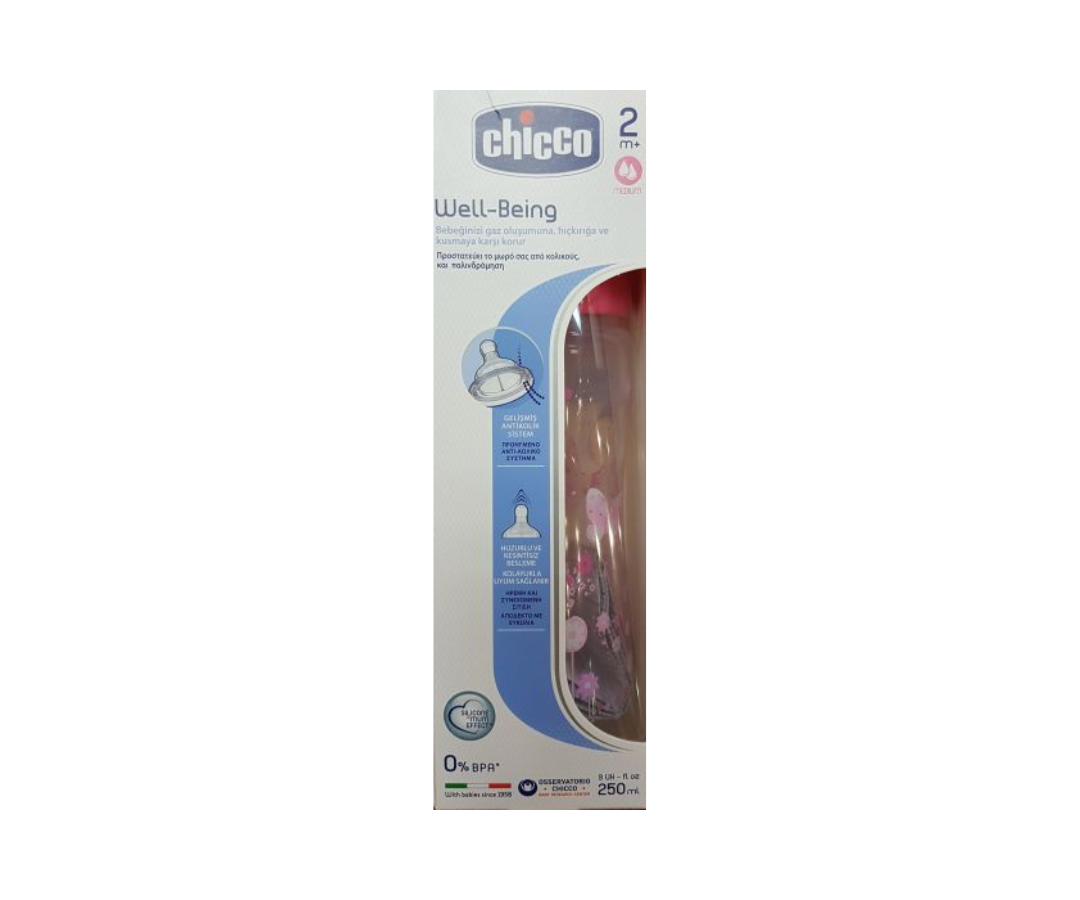 Biberón Wb Chupón Silicon 240Ml Chicco