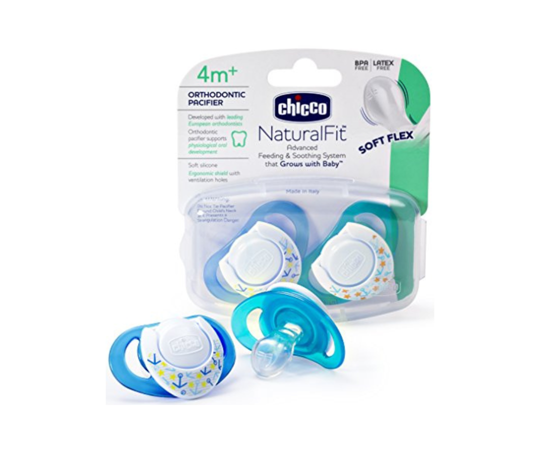 Pacificador Ring Blue 12M X2 Chicco