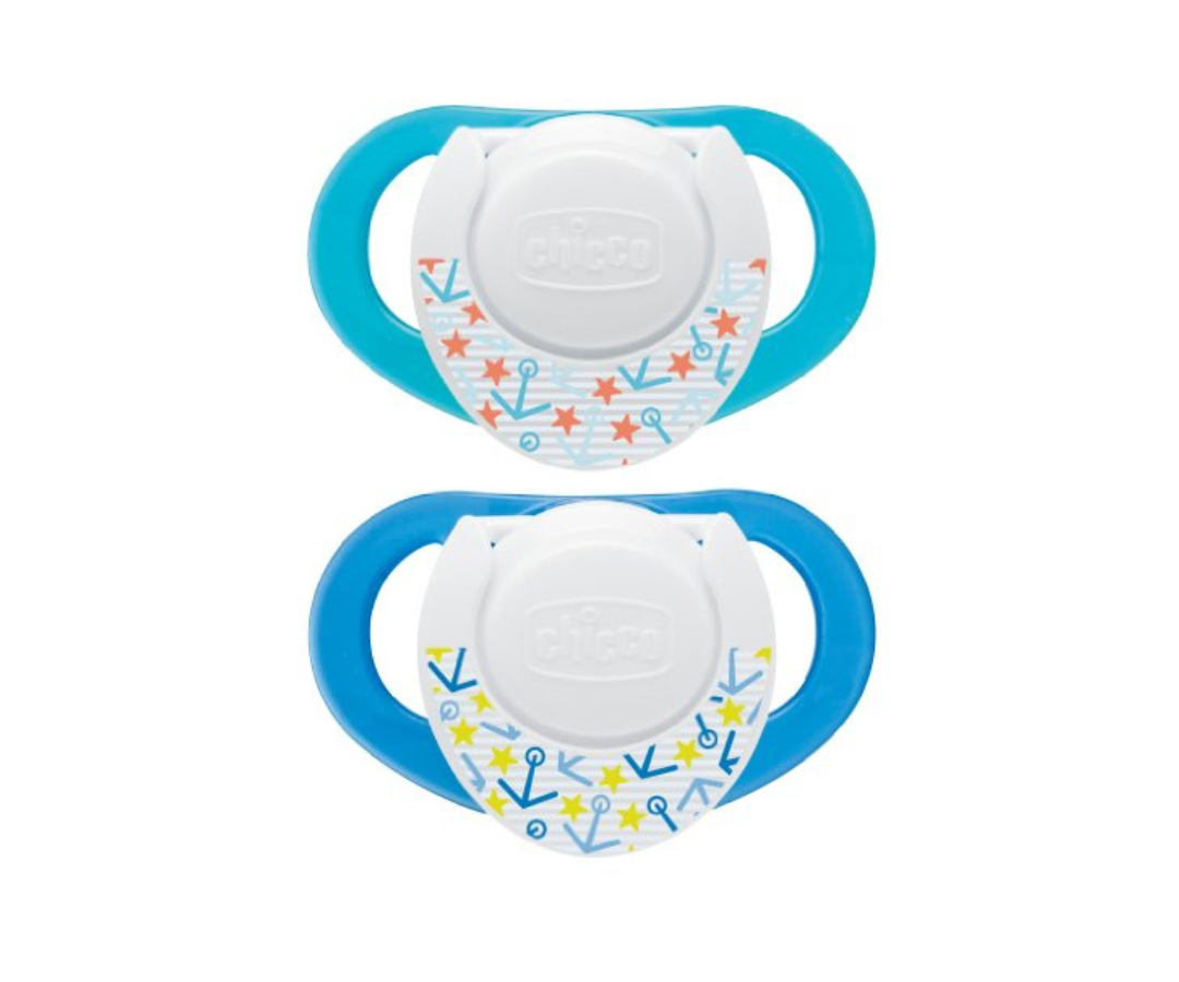 Pacificador Ring Blue 12M X2 Chicco