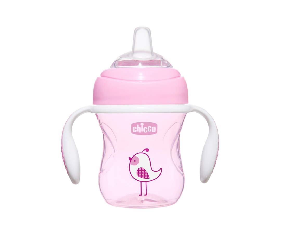 Vaso Con Agarraderas 4M Niña Chicco