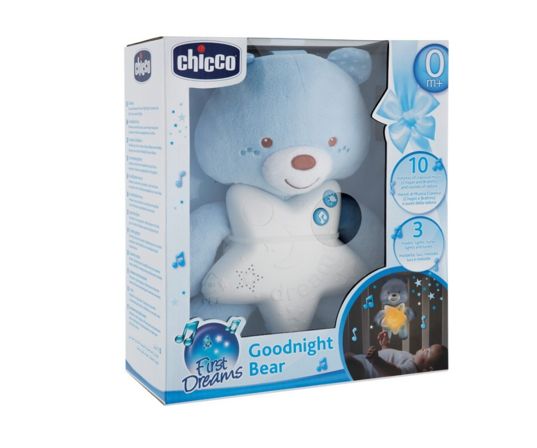 Oso Primeros Sueños Blue Chicco