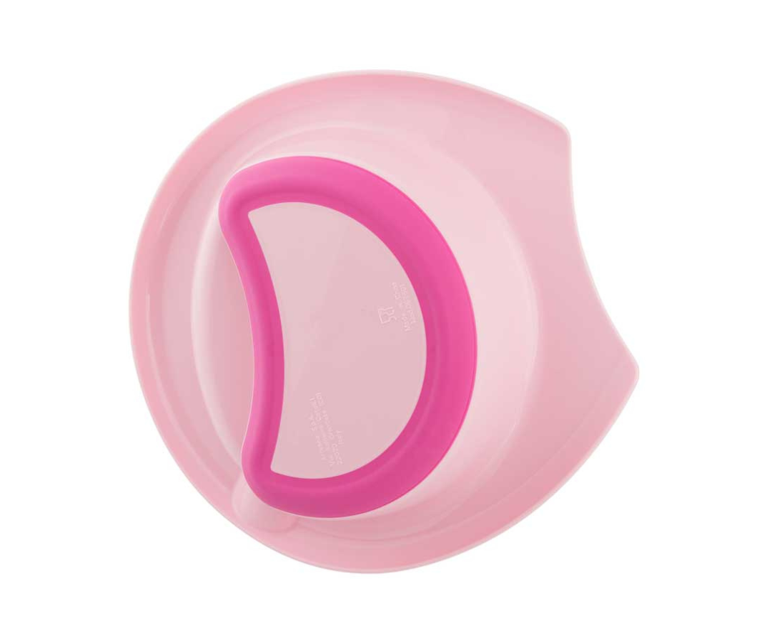 Plato Hondo Easy Feeding 6M Niña Chicco