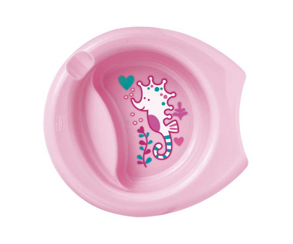 Plato Hondo Easy Feeding 6M Niña Chicco