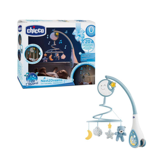Móvil Musical Para Cuna | Azul Chicco