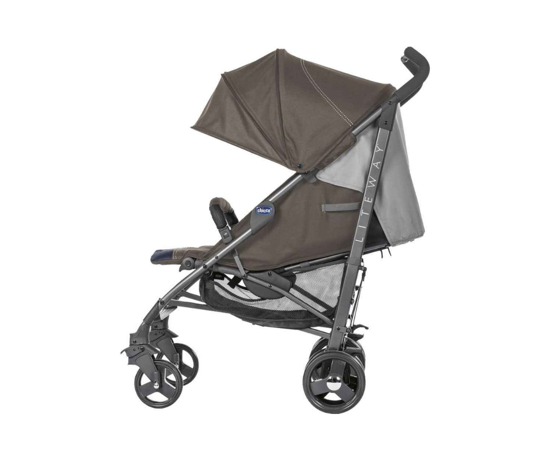 Coche Lite Way 3 Top Con Barra Dove Grey Chicco