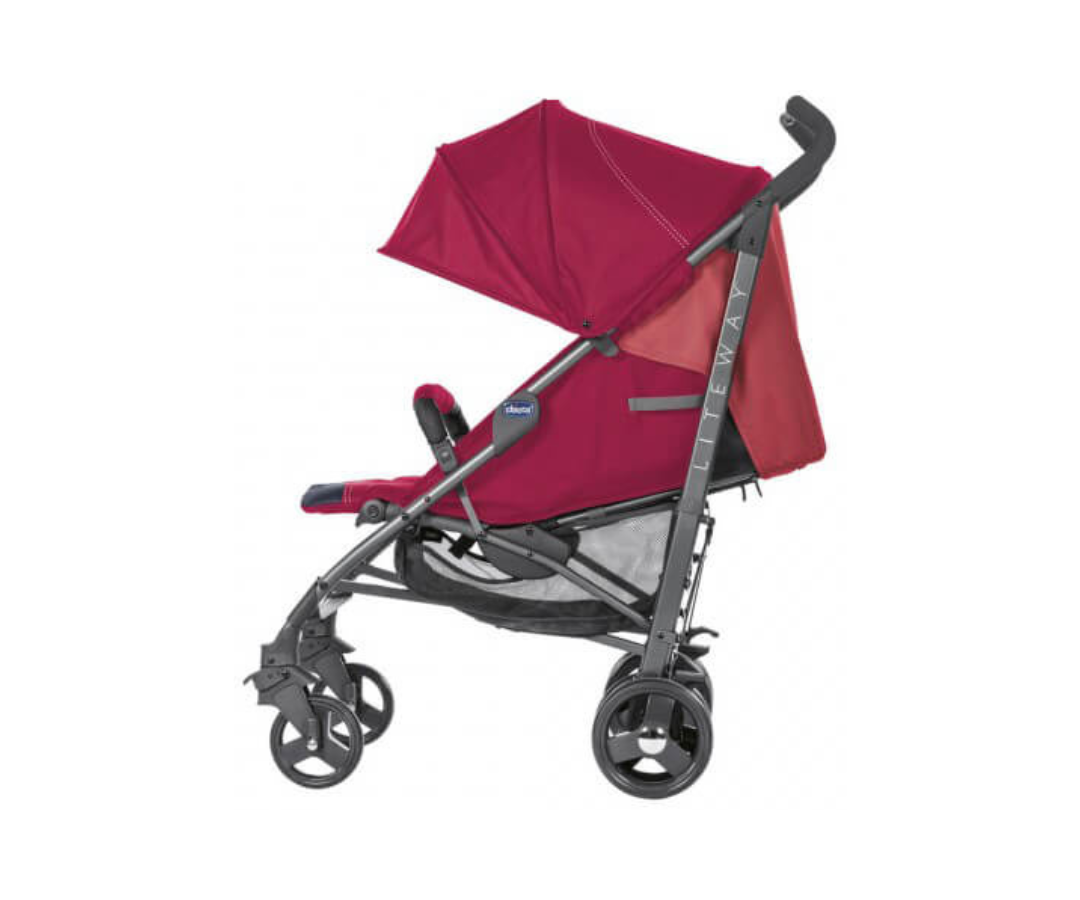 Coche Lite Way Basico Red Berry Chicco