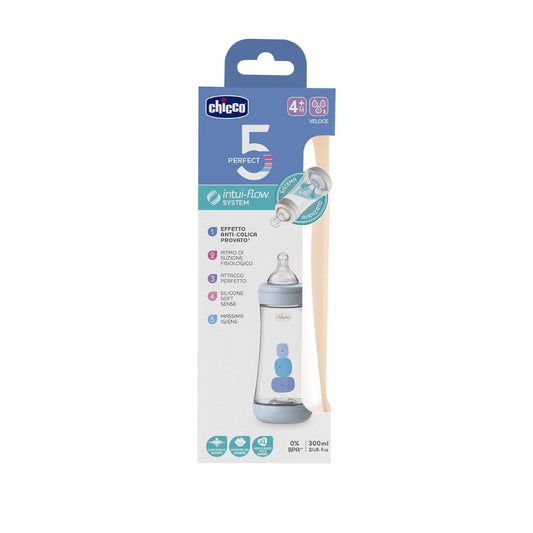 Biberón Chicco celeste 300ml