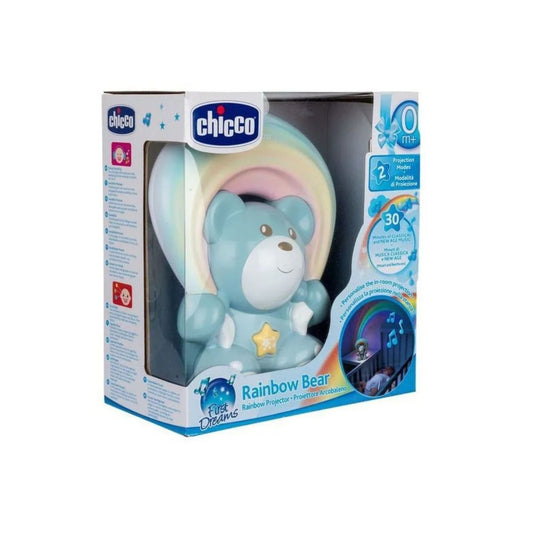 Oso Arcoíris Proyector | Azul Chicco