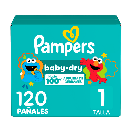 Baby Dry Super S1 X120 Pampers