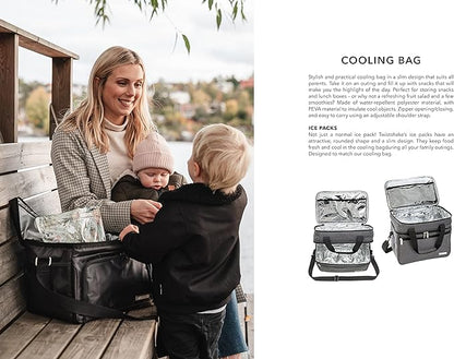 Bolso térmico gris Twistshake