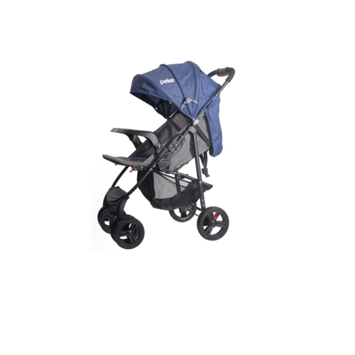 Coche 4 En 1 | Azul Peke