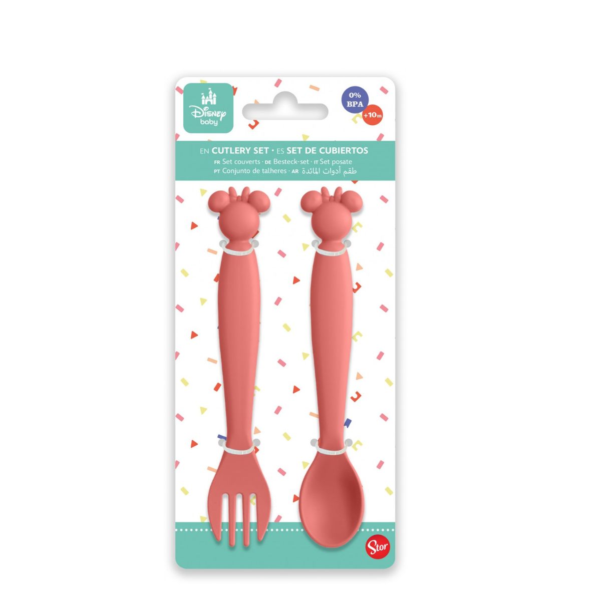 Set de cubiertos | Rosado Disney