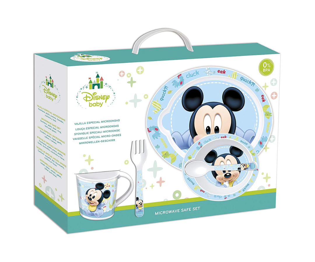 Set Vajilla Baby Disney Mickey Disney