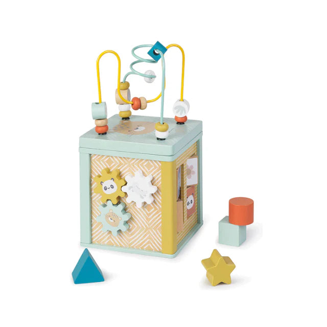 Cubo de Actividad Madera - Saro