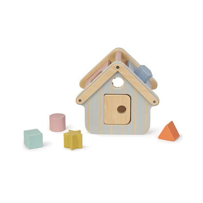 Casita de Piezas  Para Encajar Madera - Saro
