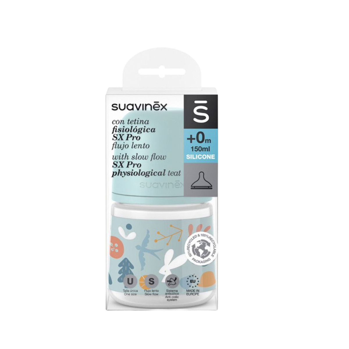 Biberón Pro Forest SX 150ml Suavinex
