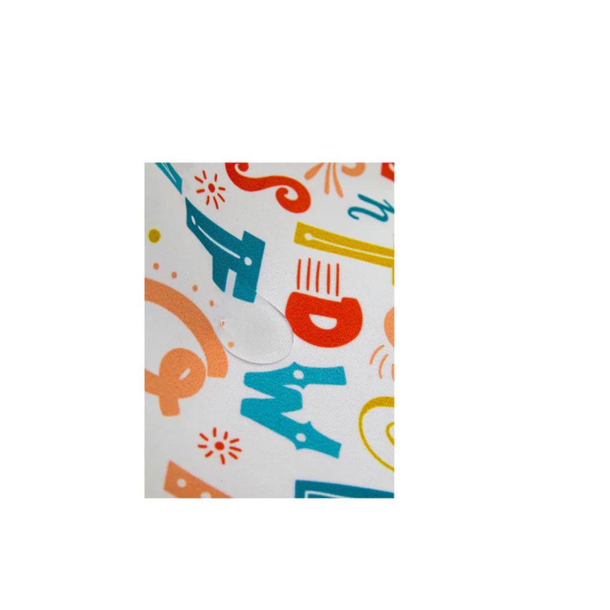 Babero Impermeable Con Diseño | Letras
