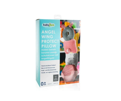 Protector De Cabeza Con Arnés | Rosado Babyjem