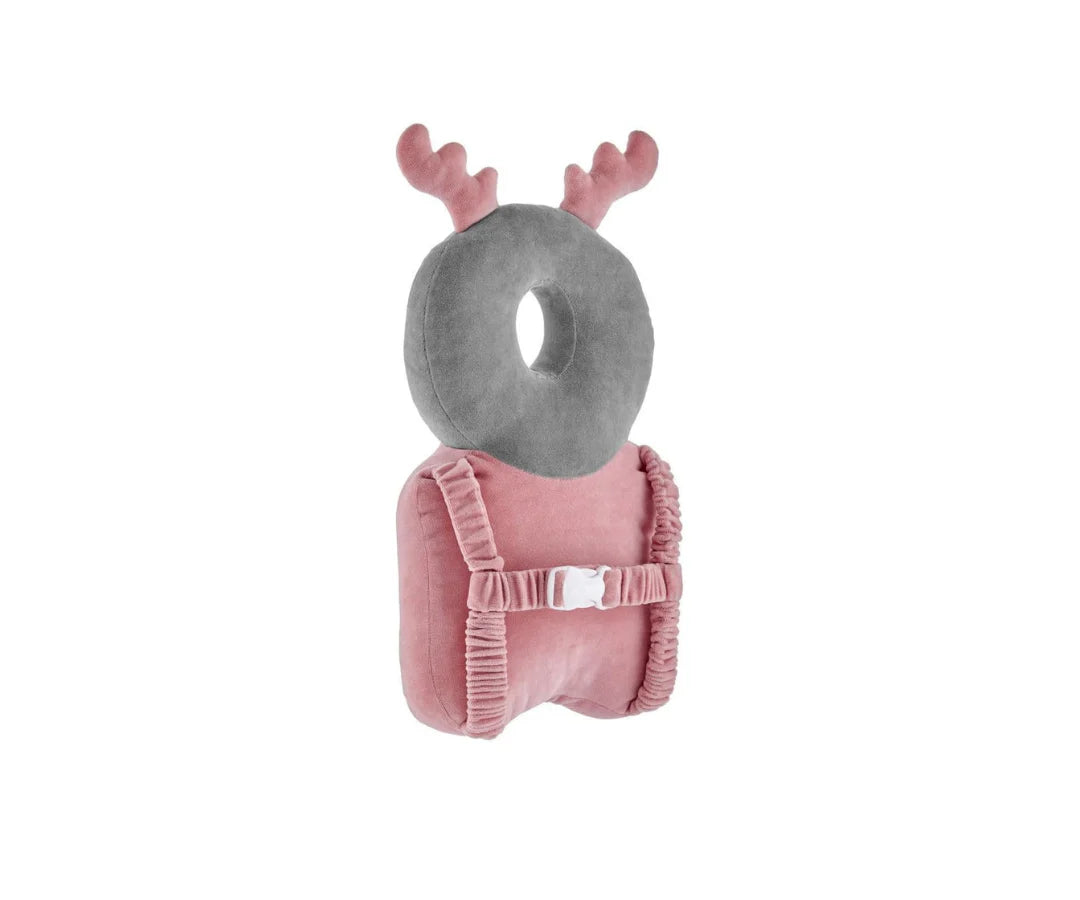 Protector De Cabeza Con Arnés | Rosado Babyjem