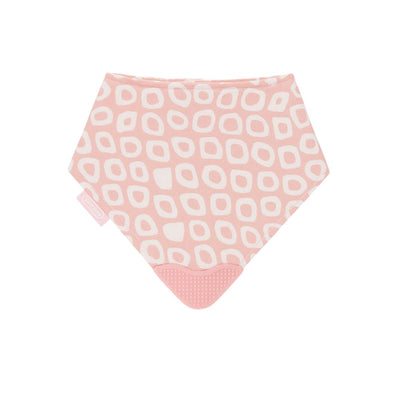 Bandana Babero Con Mordedor | Rosado