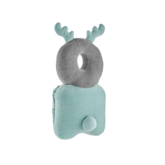 Protector De Cabeza Con Arnés | Verde Babyjem